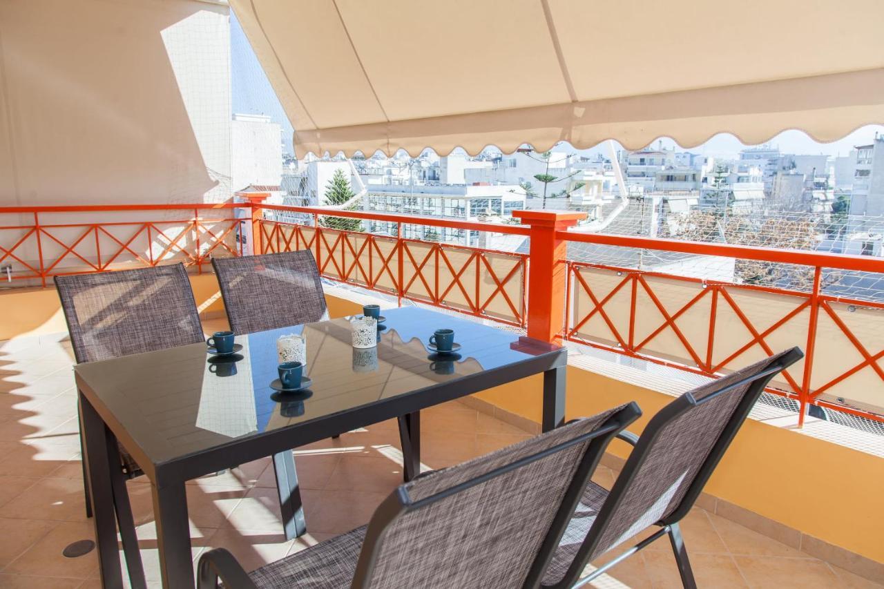 Beautiful, Deluxe Kallithea Apt Athen Exterior foto